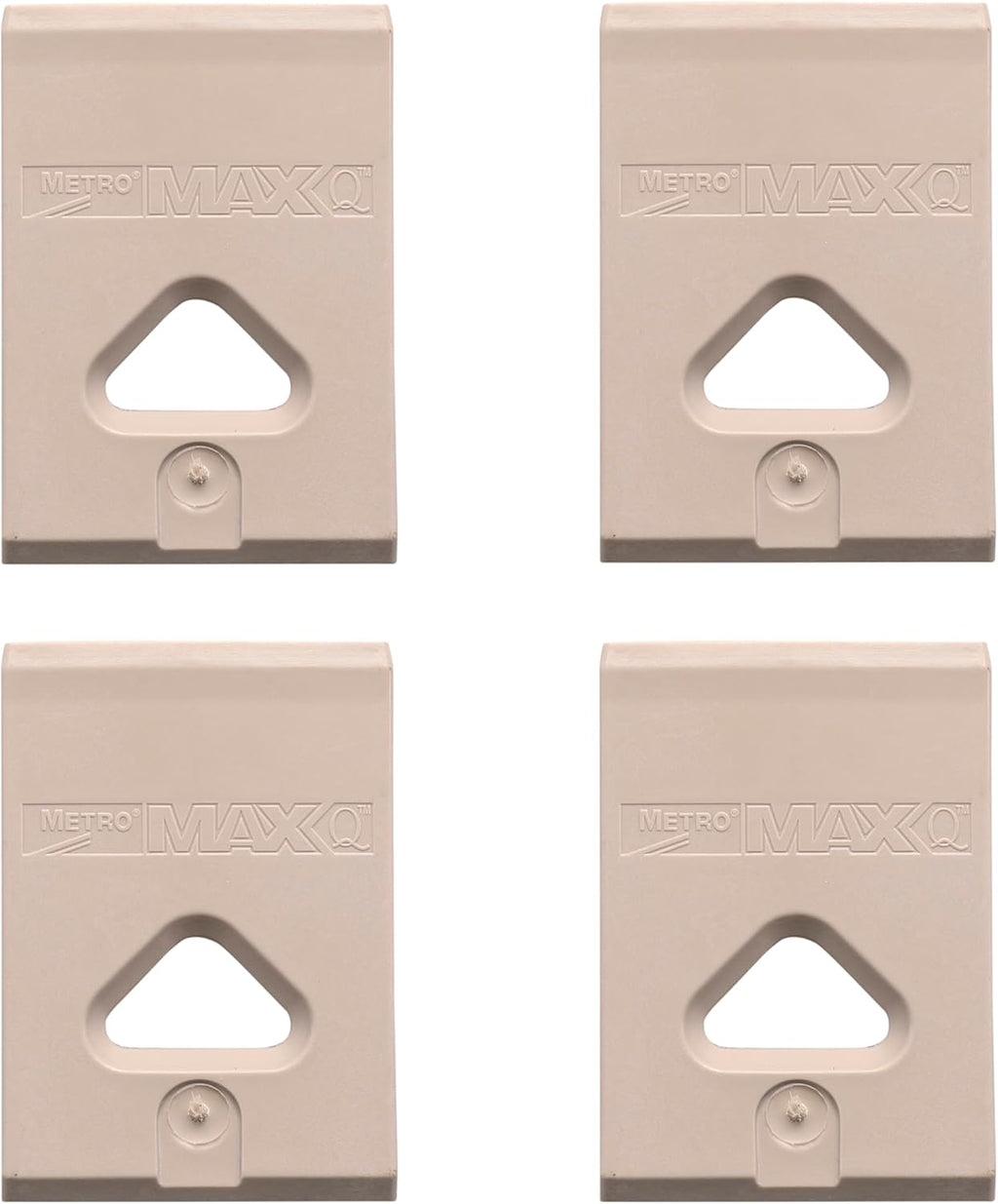 Metro MQ9985 MetroMax Q Industrial Plastic Shelving Wedges, Bag of 4