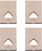 Metro MQ9985 MetroMax Q Industrial Plastic Shelving Wedges, Bag of 4