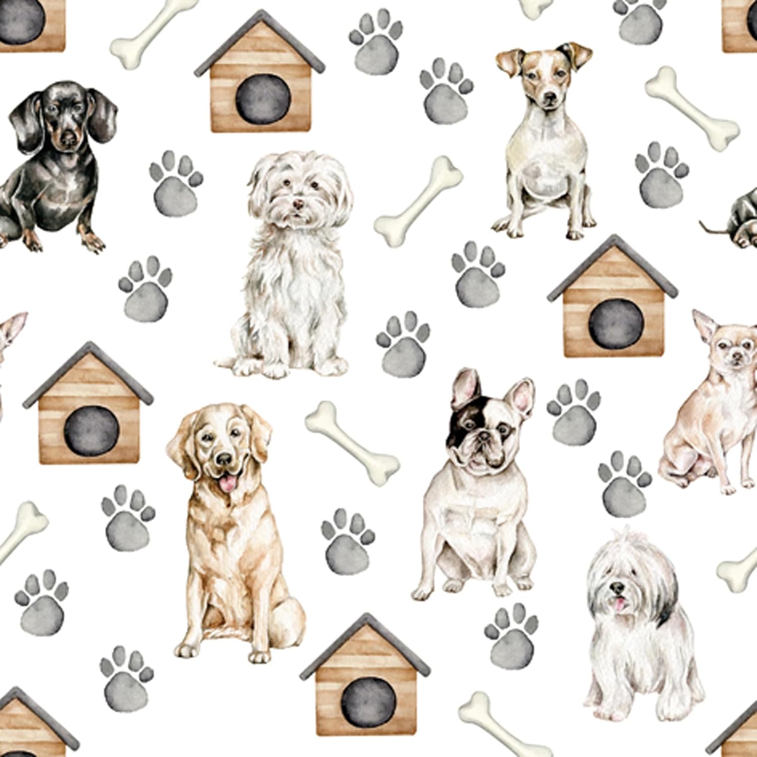 Anniversary House Tiflair Pet Dogs Lunch Napkins 3 ply