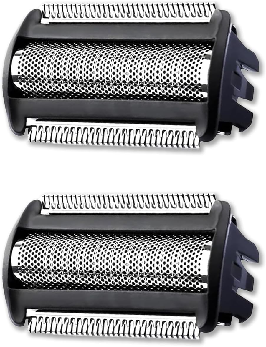 BG2000 Replacement Heads for Philips Norelco Bodygroom Series 7000, 5000, 3000, Replacement Foil Shaver Head Compatible with BG7030 BG7040 BG5025 BG2040 BG2030 BG2020, Wet & Dry Use, 2 Pack