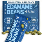 Rel Snacks Sea Salt Roasted Edamame Beans – High Protein, Low Carb Snack (11g Protein) – Keto, Vegan, Non-GMO – Made with Avocado Oil – 10 Pack, 0.9 oz
