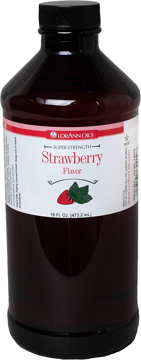 LorAnn Strawberry SS Flavor, 16 ounce bottle