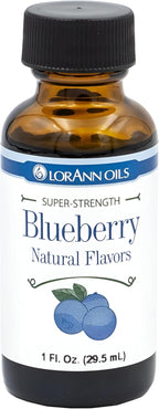 LorAnn Oils Super Strength Flavoring - Used For Candy Making, Flavoring Extracts, Baking, Hard Candy, and Flavor Oils - Bold, Natural Flavors 4X Stronger Than Extracts - Blueberry, 1 fl oz
