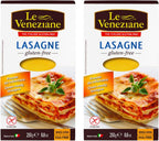 Lasagna Pasta Gluten Free 250g | Authentic Italian Pasta Sheets for Baking | Premium Quality Corn & Rice Blend | Non-GMO | Made in Italy [Pack of 2]