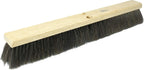Weiler 42001 18" Block Size, Black Horsehair Fill, Fine Sweep Floor Brush, Natural