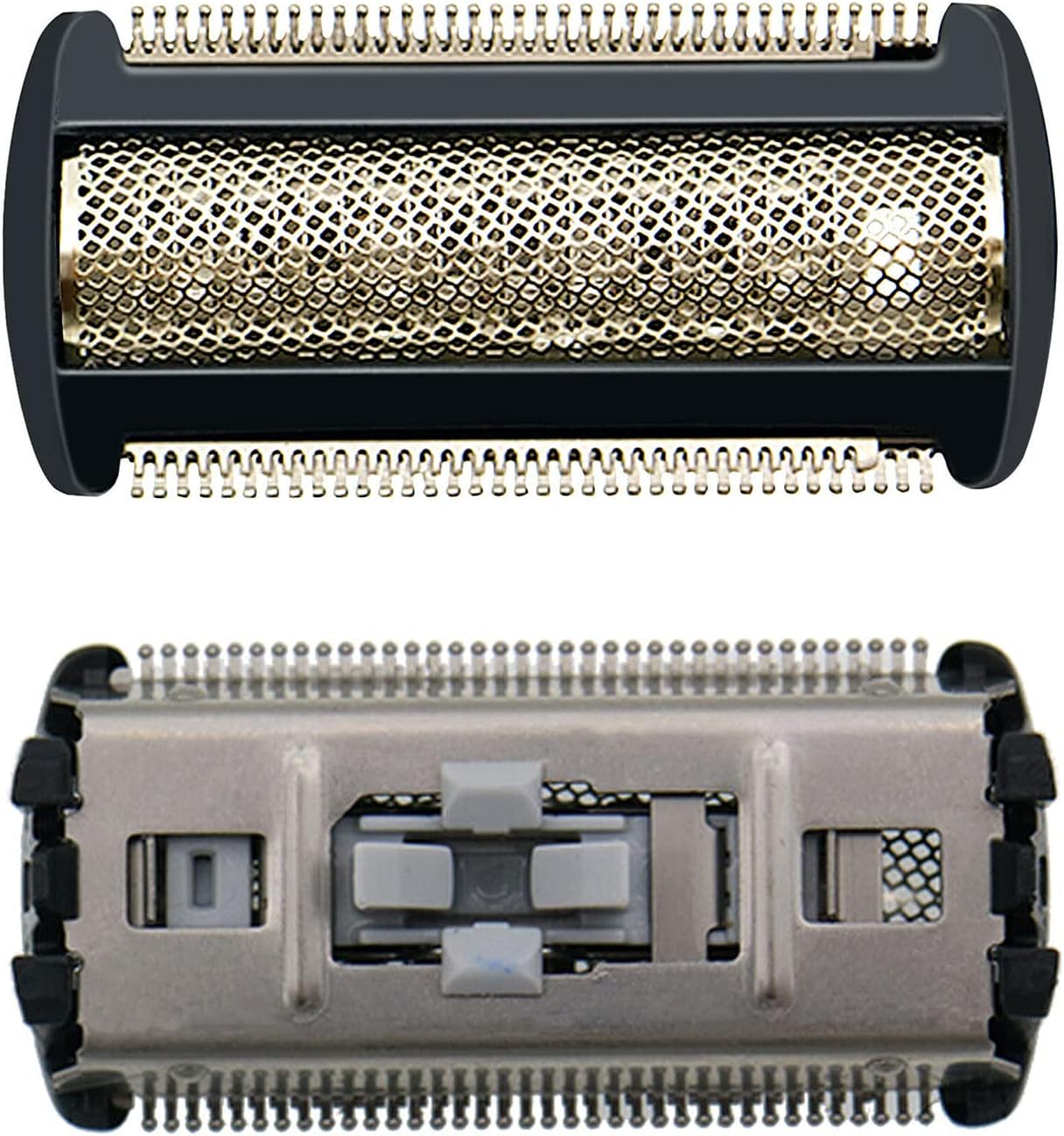 Dioche Trimmer Shavers Replacement Heads Durable Shaver Foil Cutter Heads Easy Install Safe for Body Grooming NO BG2040