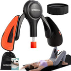Thigh Trainer for Women, 15-70lb Adjustable Resistance Inner Thigh Exerciser with Resistance Band, Kegel Exercise Equipment for Pelvic Floor Muscle Repair, Yoga & Weight Loss at Home Gym