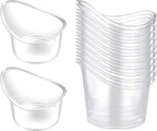 20Pcs Eye Wash Cup Eye Care Tool Rinse and Flush Kit Disposable Portable Plastic Measuring Cup for Quick Effective Soothing Tired Eyes for Travel Cleaning, 5ml