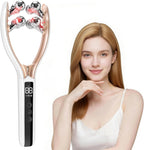 Face Massager Tool with Red Light, Face Sculpting Tool & Facial Roller for Women, Rechargeable Jawline Shaper and Neck Massager, Face Slimmer Beauty Device for Face Neck Portable Skin Care Tool