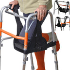 Knee Sling for Walker, Adjustable Cushioned Knee Support for Non Weight Bearing, Alternative to Knee Scooters & Crutches for Surgery Recovery, Walker Accessories for Foot/Ankle Injuries