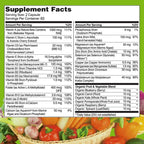 All Natural Multivitamins & Minerals + B Complex + Calcium + Magnesium + Zinc, 100% Vegan Sourced Whole Food Supplement, Complete Nutritional Support for Men & Women, 2 Month Supply, 120 Softgels
