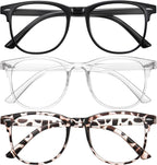 Okany Blue Light Blocking Glasses for Women Men, Round Computer Glasses, Anti-Glare/UV/Glare Gaming Glasses
