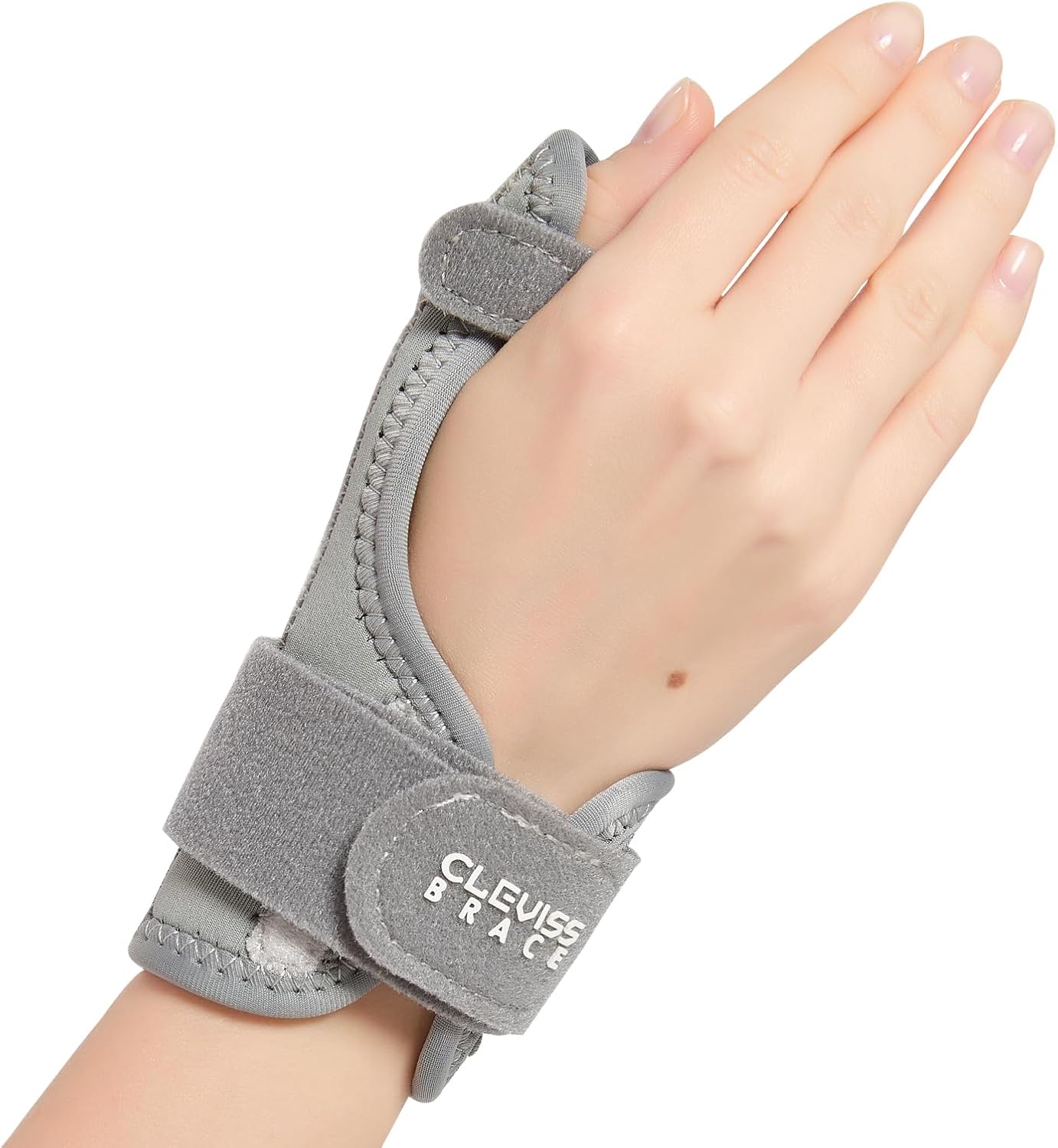 Thumb Support Brace for Right or Left Hand, Adjustable Thumb Spica Splint for Pain Relief, Arthritis, Tendonitis, Sprains, Carpal Tunnel, Thumb Stabilizer for Women and Men
