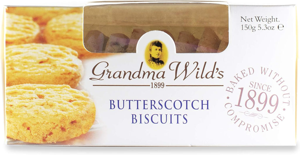 Grandma Wild's - Butterscotch Biscuits - 150g