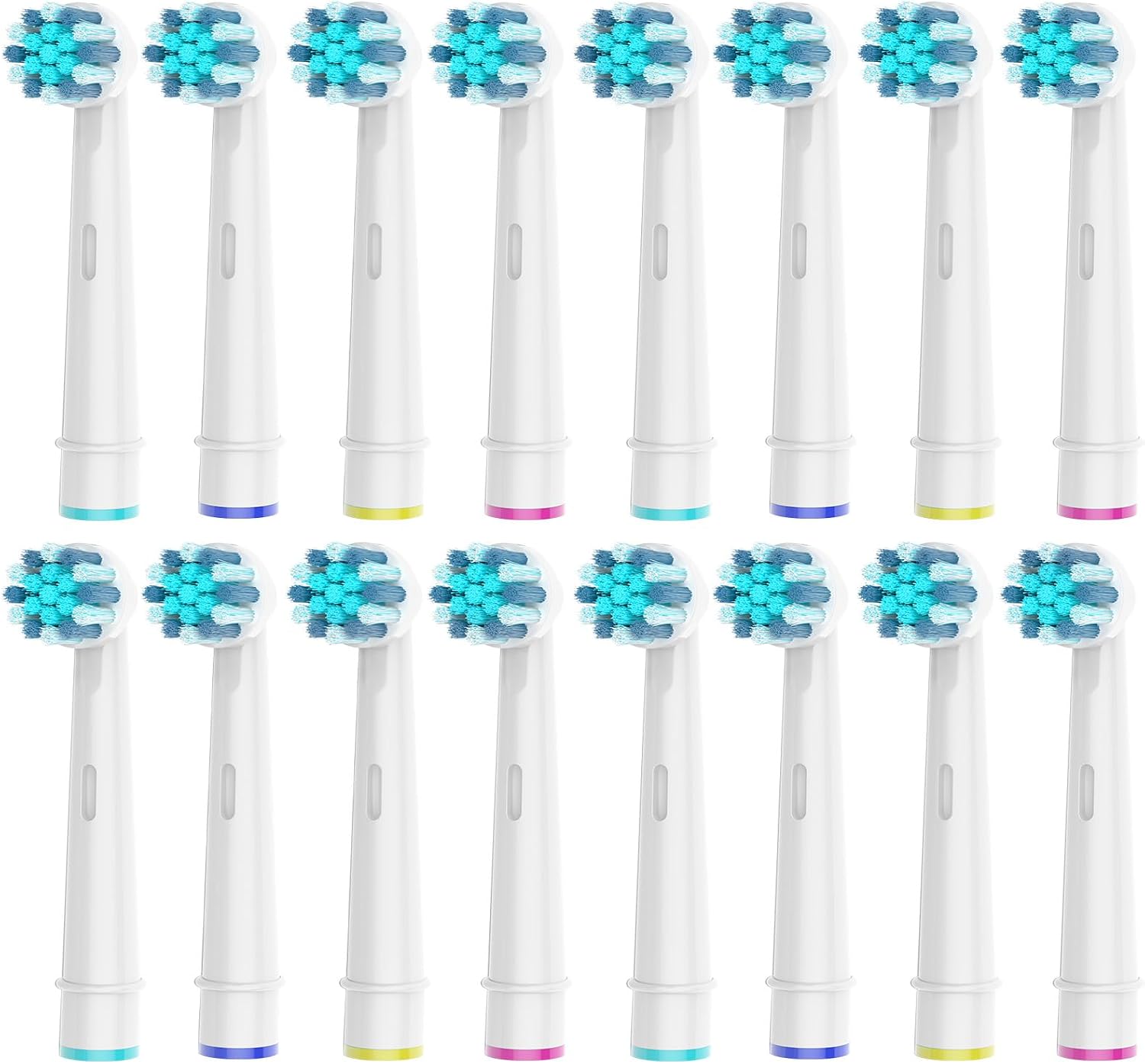 16pcs Kids Replacement Heads Compatible with Braun Oral B Kids Electric Toothbrush, Ultra Soft Bristles