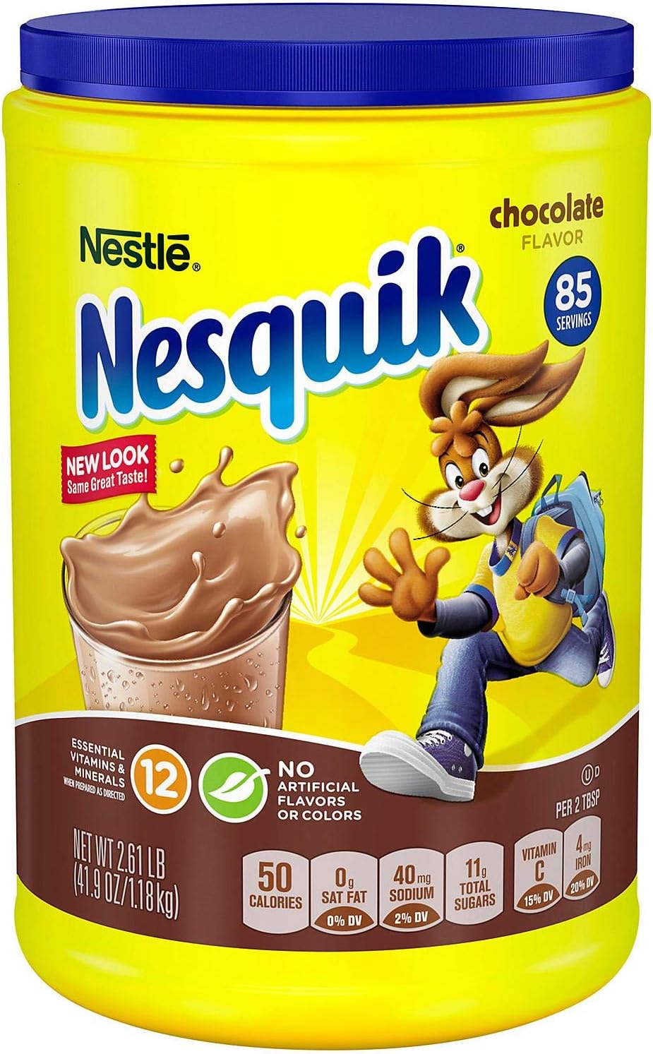 Nestle Nesquik Chocolate-Flavored Powder (2.61 lb.) -1