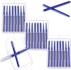 32 Pcs Wax Guard Filters, Compatible with Audien Hearing, 1.5mm Replacement Wax Filters, Hearing Aid Accessories and Supplies Cleaning Tool for Earwax Removal Protection, Blue, 4 Pack