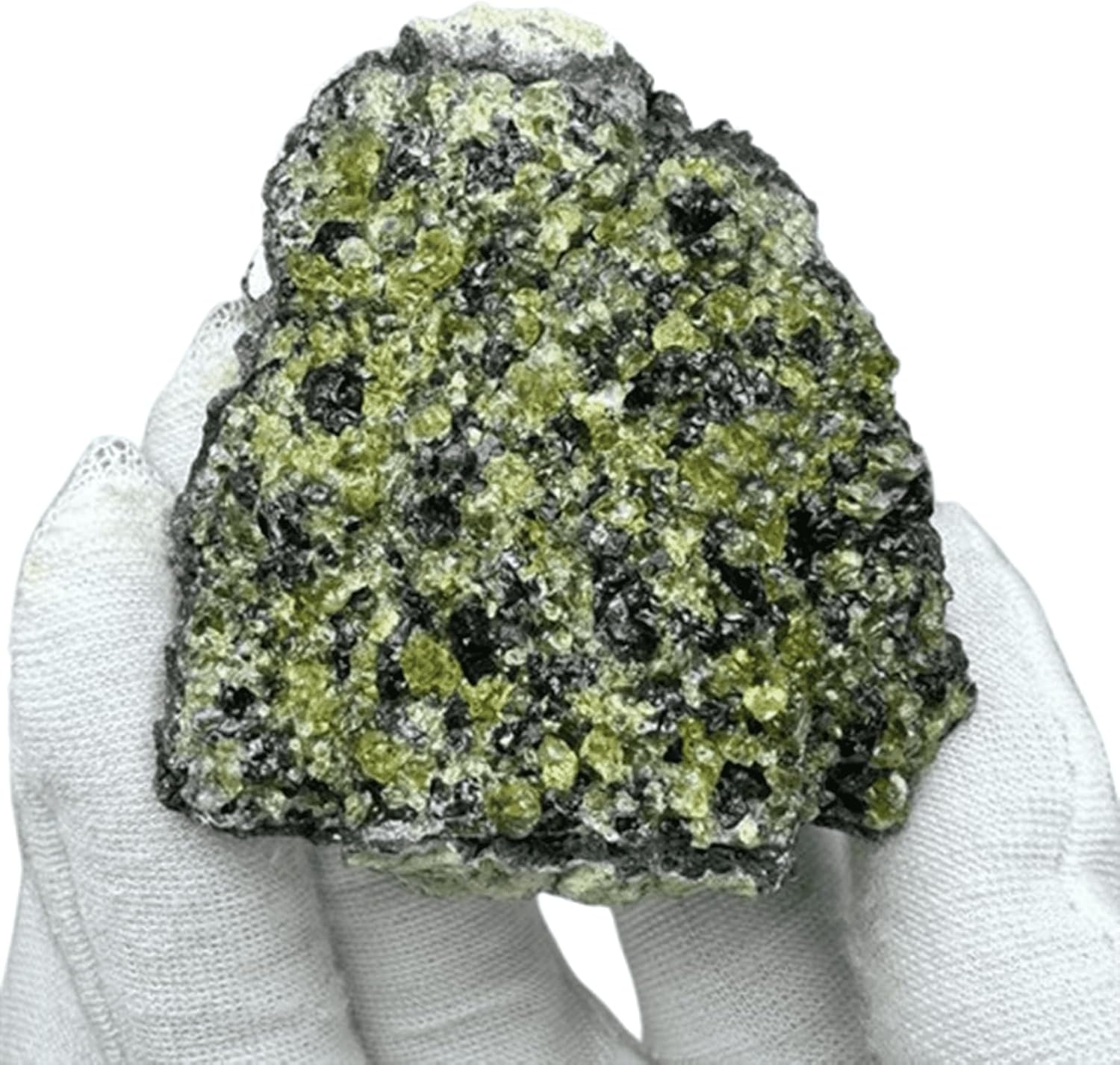 Natural Olivine Peridot Crysta,Raw Stone,| Raw Green Rock Crystal Mineral Specimen,Rough Gemstone Healing Crystal Home Room Decor,150~200g