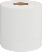 AmazonCommercial 2-Ply Soft, Absorbent Centerpull Paper Towels Compatible with Universal Dispensers, FSC Certified, 7.6 x 9 in, 6 Rolls, 600 Towels per Roll