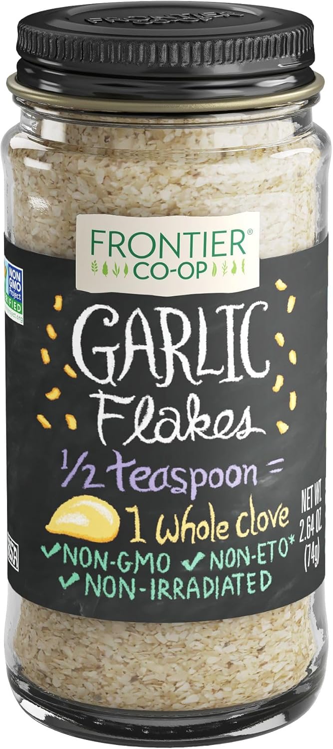 Frontier Natural Products Garlic Flakes, 2.64-Ounce