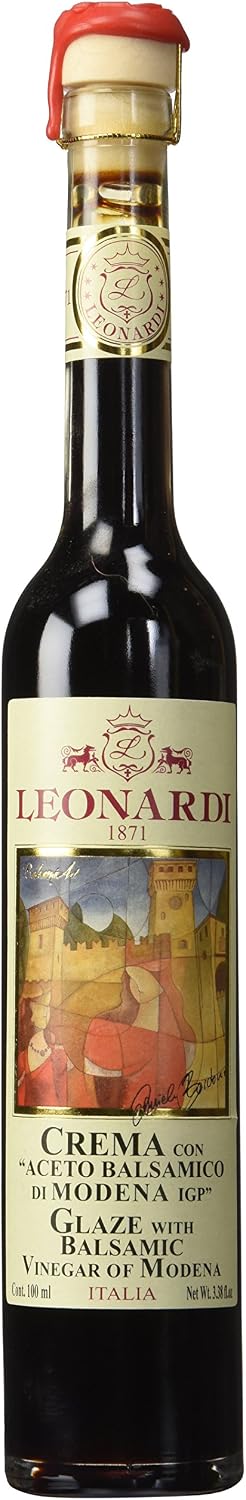 Leonardi Balsamic Vinegar Glaze Crema, 3.38-Ounce