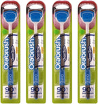 Dentek Orabrush Tongue Cleaner (Pack of 4) Colors May Vary
