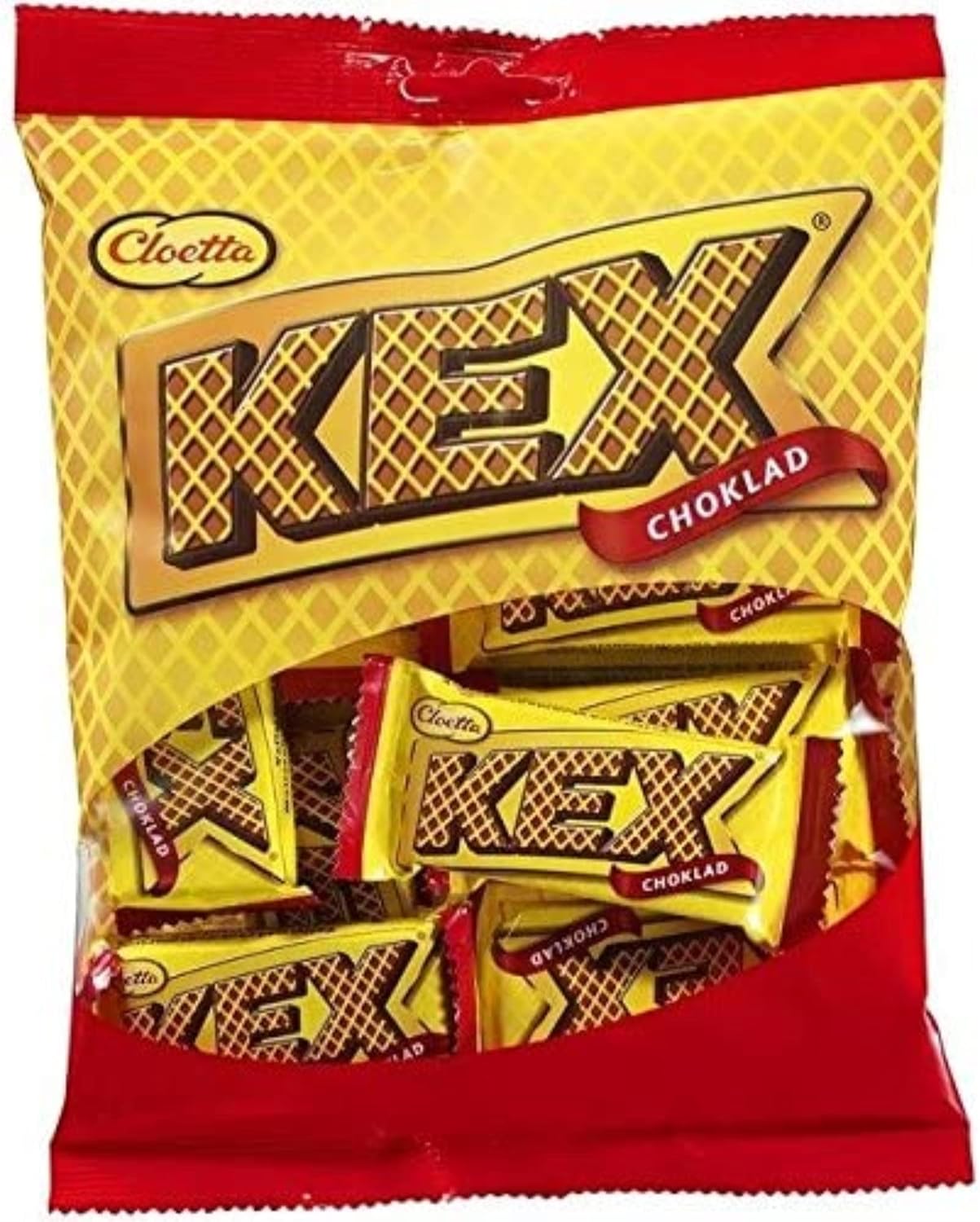 Cloetta Kex Choklad - Chocolate Filled Mini Wafers - 156g