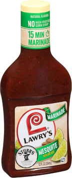 Lawry's Mesquite with Lime Juice Marinade, 12 fl oz
