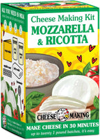 Mozzarella and Ricotta Cheese Making Kit