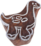 Royal Kraft Wooden Stamps DIY Fabric, Textile, Clay, Pottery, Paper, Henna Printing Blocks THDtag136