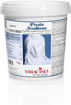 SARACINO PASTA SCULTURA – Plastic Chocolate Surrogate for Decorations 1kg (2 lb 3 oz)