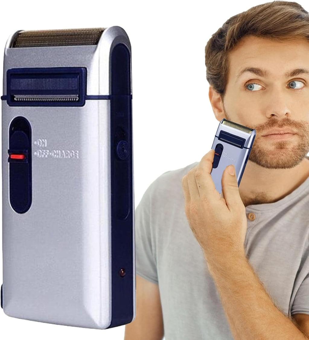 Electric Razors for Men,USB Rechargeable Reciprocating 3W Retro Shaver | Portable Face Shavers, Removable Cleaning for Face, Neck and Chin, Men Care