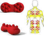 LittleMum Back & Hip Trigger Point Massager for Piriformis, QL, Buttock and Back Muscle Knots, Myofascial Release Tool for Lower-Back Pain, Tightness, Deep Gluteal Tension