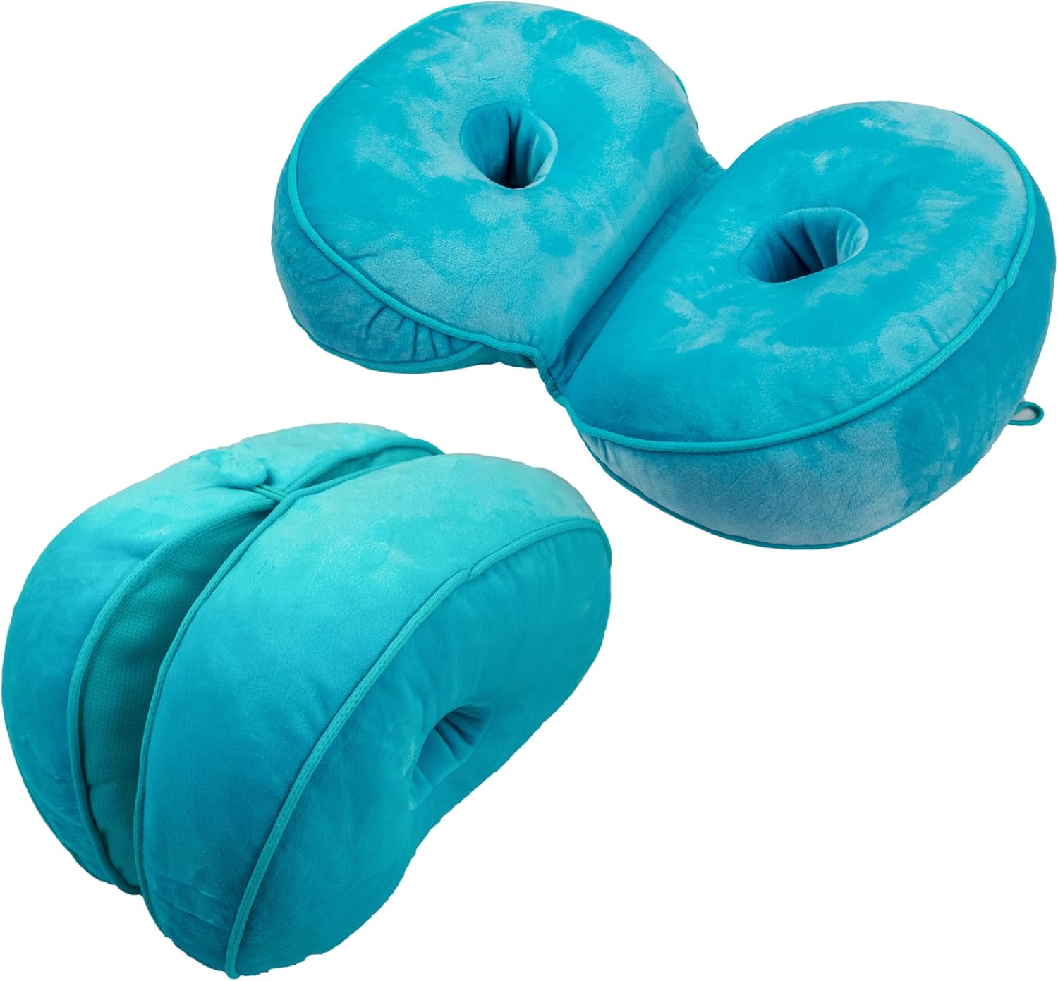 Dual Comfort Cushion Lift Hips Up Seat Cushion, Beautiful Buttocks Latex Cushion Orthopedic Posture Correction Cushion for Relief Sciatica Tailbone Hip Pain Fits in Car, Home Office