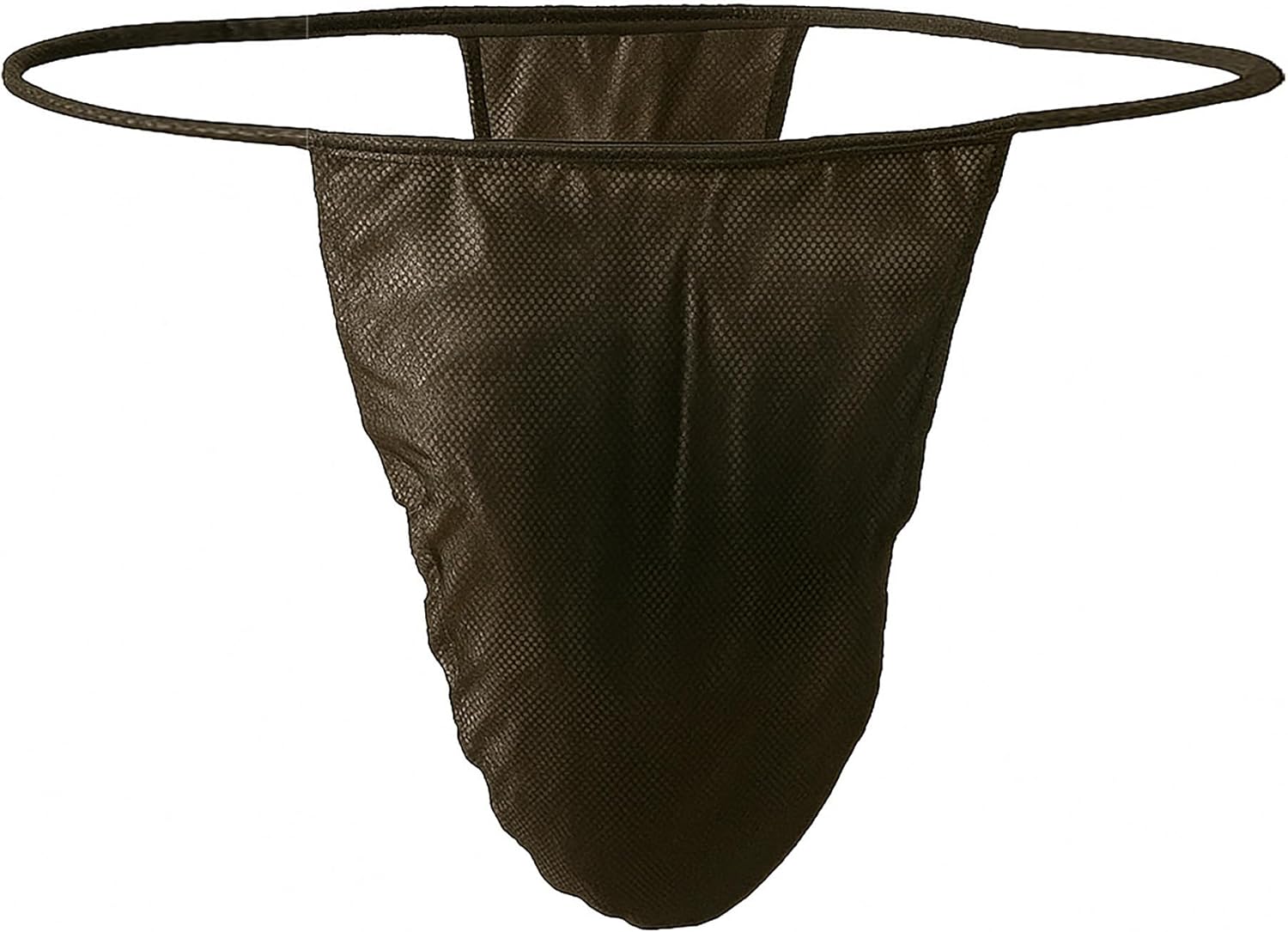 APPEARUS Men’s Disposable Black Thong Briefs – 36-Pack for Spa, Tanning, Massage, Waxing, Tattoo & Travel Use