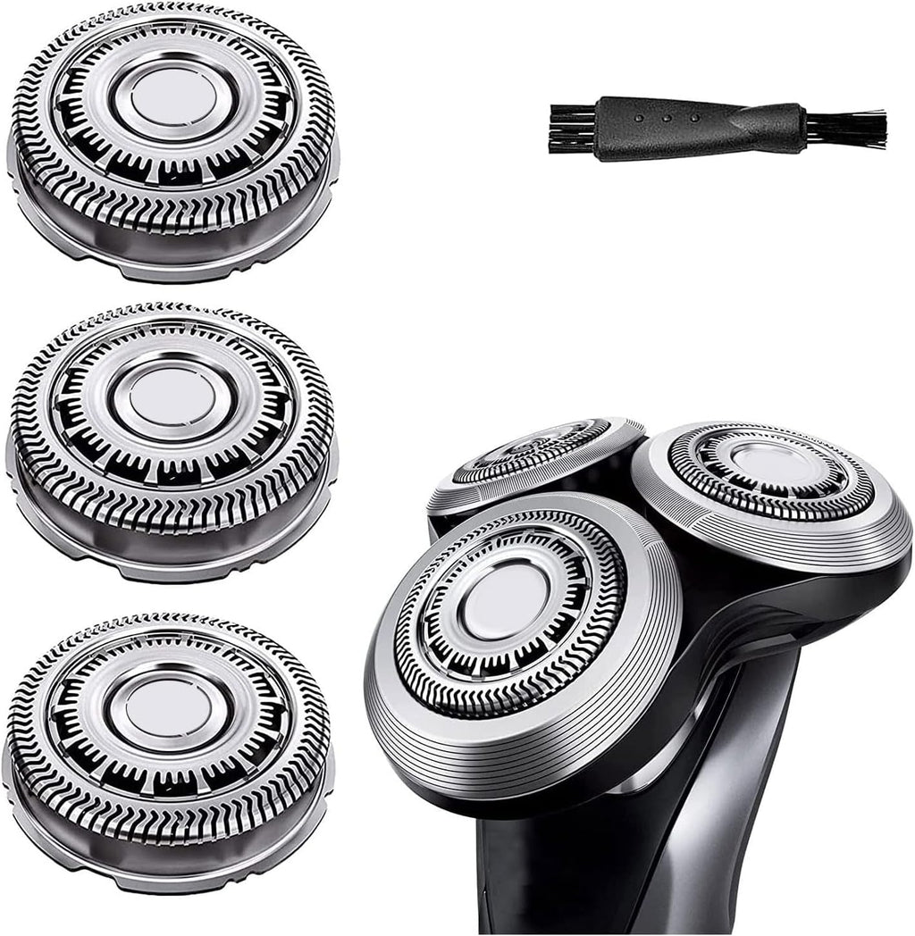 SH60/72 Replacement Heads Compatible with Philips Series 6000 Razor Shavers SH60 Shaver Replacement Blades Skin Protect Super Compatible with Norelco Series 6000 Model S6810/82, S6850/85