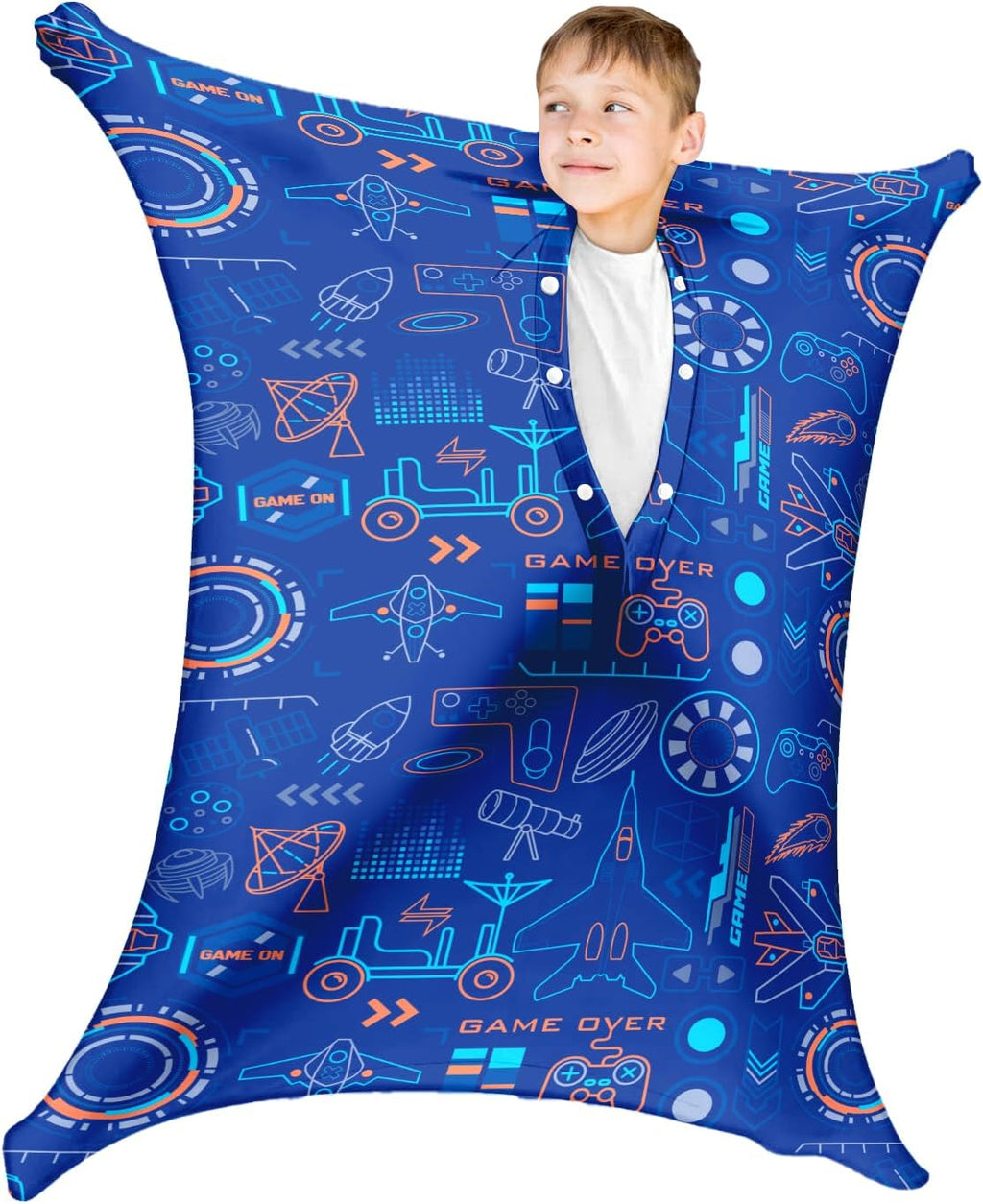 Autism Game and Aircraft Movement Stretchy Sensory Body Socks - ADHD and Improve Sensory Processing Sox - Help Children with Autism (Medium)