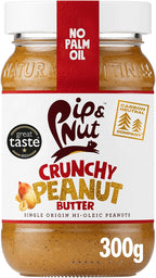 PIP & NUT Crunchy Peanutbutter, 300 GR