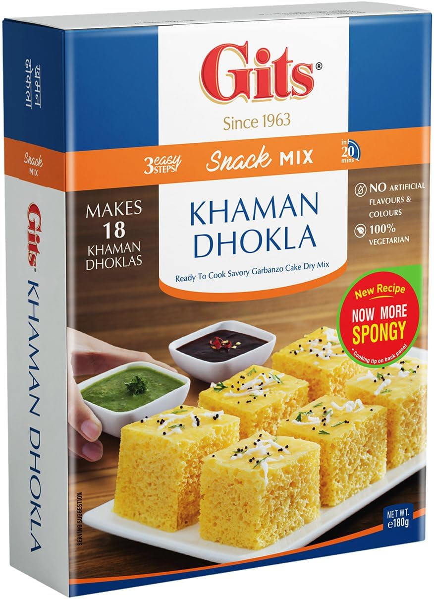 Gits Khaman Dhokla Mix, 6.3 Ounce