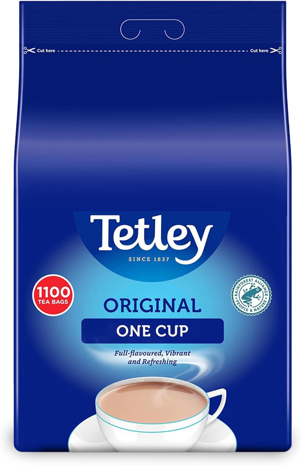 Tetley Catering One Cup Tea Bag Pack of 1100