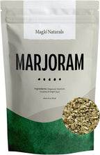 MagJo Naturals Marjoram Leaf, Cut & Sifted | 1 lb. Bulk Bag | Origanum majorana L.
