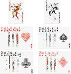52 Edible Casino Poker Theme Cupcake Toppers Playing Cards Party Decorations Poker Game Cupcake Picks Edible Casino Cake Toppers for Las Vegas Casino Night Poker Theme Party Food Decorations Supplies