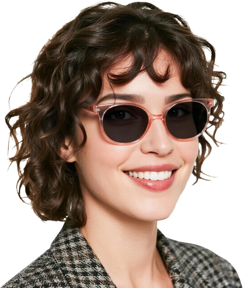 OCCI CHIARI Reading Sunglasses Women UV Protection Outdoor Reader Glasses 1.0 1.25 1.5 1.75 2.0 2.25 2.5 2.75 3.0 3.25 3.5 3.75 4.0 (Pink 2.0)