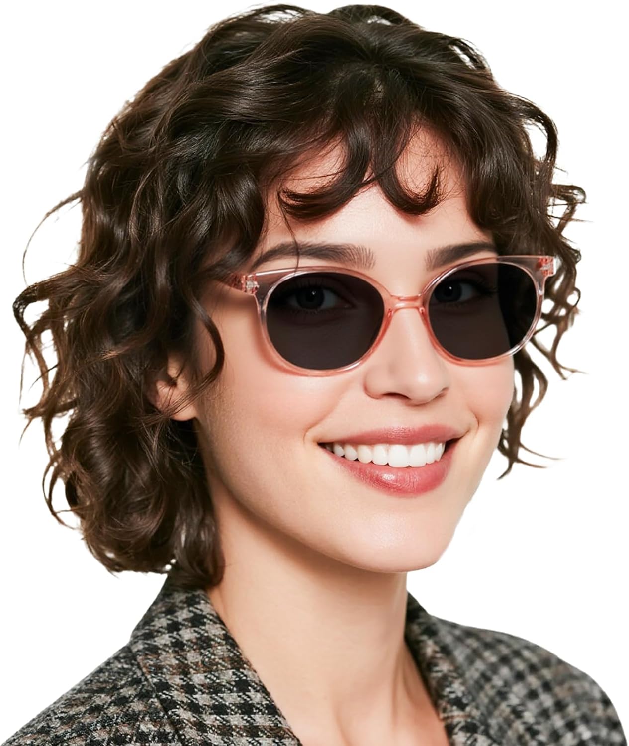 OCCI CHIARI Reading Sunglasses Women UV Protection Outdoor Reader Glasses 1.0 1.25 1.5 1.75 2.0 2.25 2.5 2.75 3.0 3.25 3.5 3.75 4.0 (Pink 2.0)