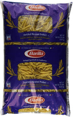 Barilla Penne Rigate Pasta, 160 oz. Bag (Pack of 2) - Non-GMO Pasta Made with Durum Wheat Semolina - Kosher Certified Pasta