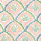 IHR Ideal Home Range Cocktail Napkins Disposable 3-Ply Paper Party Napkin Pack, 5" x 5", Watercolor Coast Shells, 20-Count