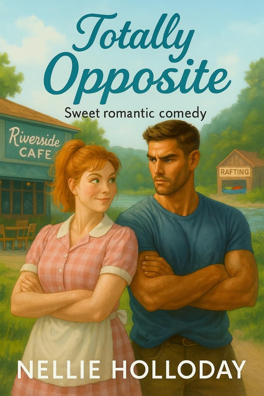 TOTALLY OPPOSITE : An enemies to lovers, opposites attract, sweet romantic comedy (A SWEET OPPOSITES ATTRACT ROMCOM SERIES)