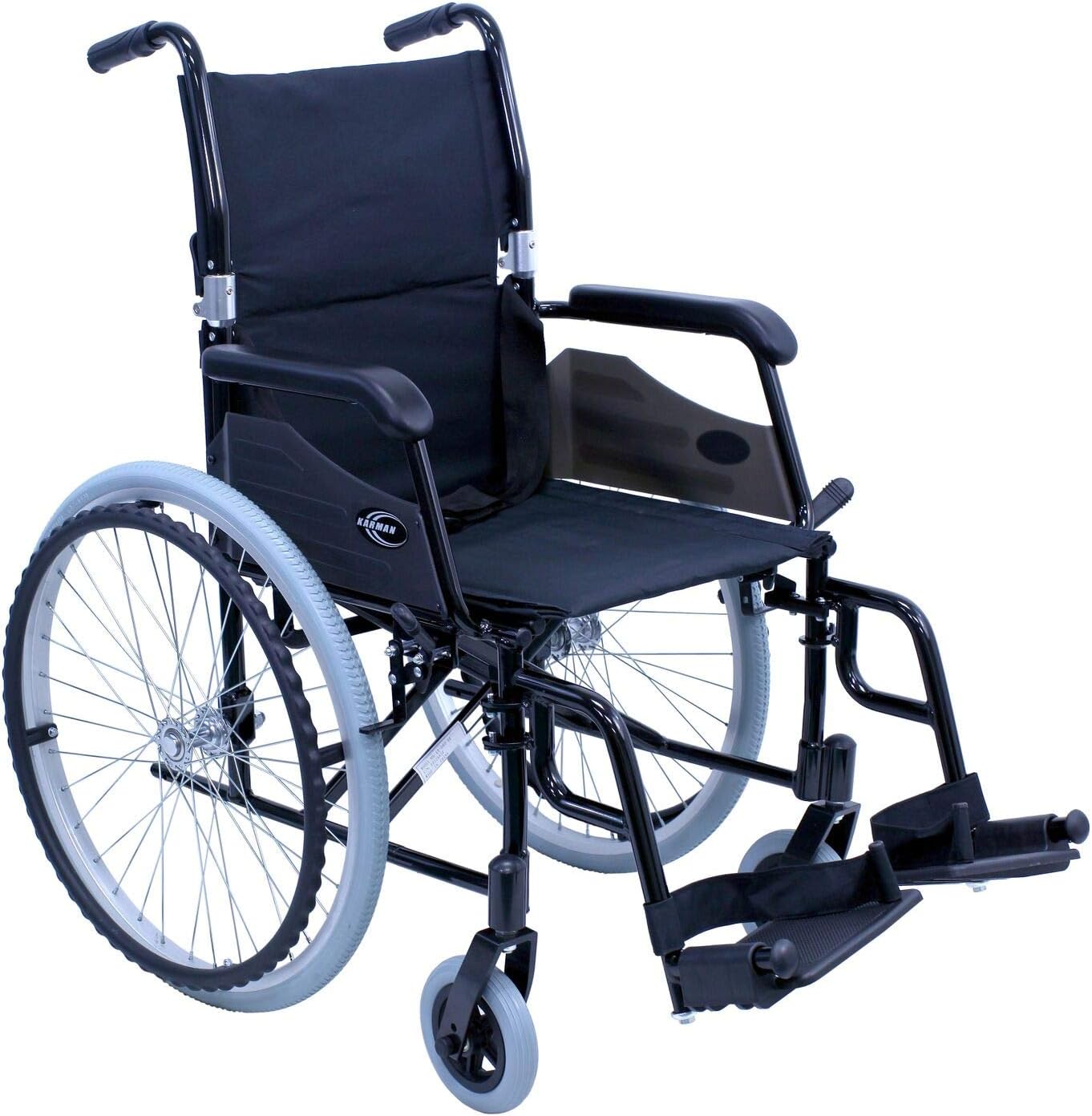 Karman Healthcare LT-980 24 lbs Ultra Light Wheelchair with Removable Footrest, Gen 2 - K Model
