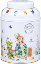 New English Teas Beatrix Potter Peter Rabbit Tea Caddy with 240 English Breakfast Teabags