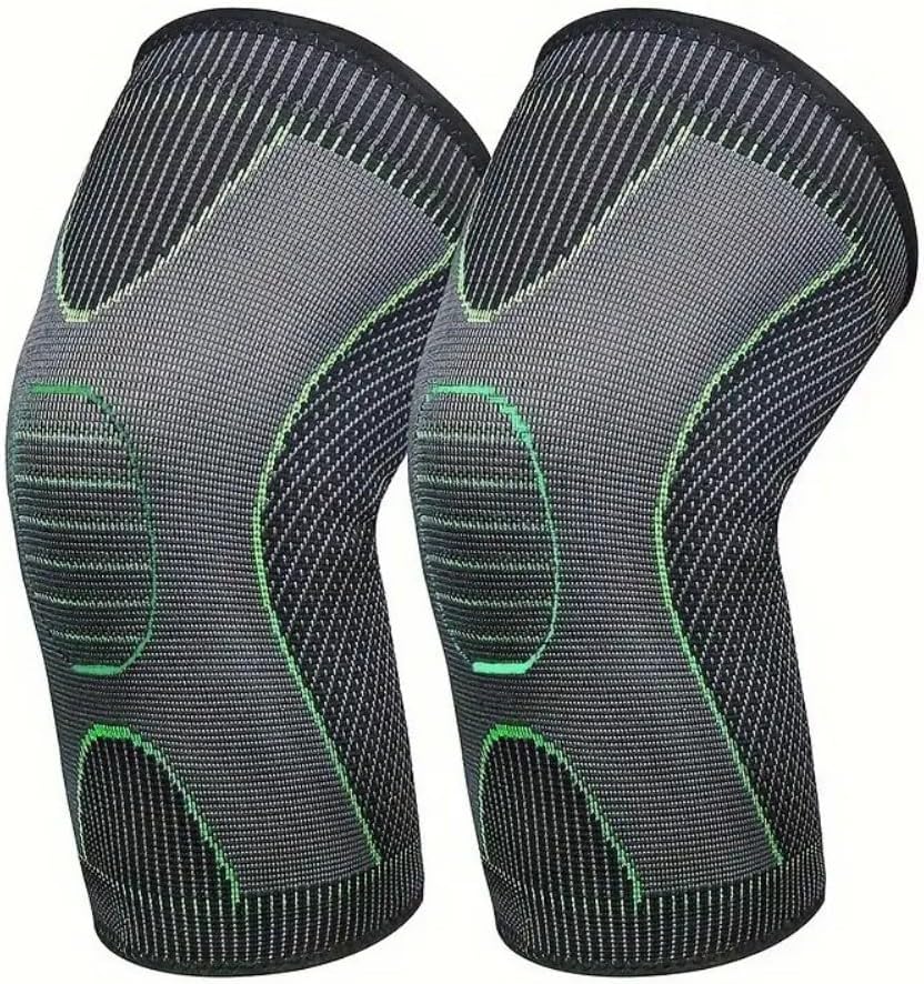 1 Pack Soft Breathable Knee Pads for Men Women, Warm knee pads, Fitness accessories Knees Protective, Knee Brace for Football Dance Yoga Tennis Running Cycling Workout Climbing (Medium)